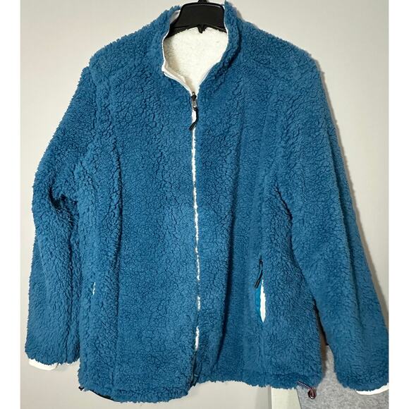 New Be Boundless Men's Reversible Sherpa Jacket Size Large - Picture 5 of 9